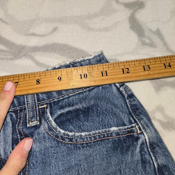 Hollister Ultra High-Rise Baggy Jeans Women's Size 000S w23S - Picture 5 of 10